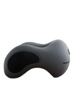 U-Shaped Memory Foam Neck Pillow Travel Support Dark Gray