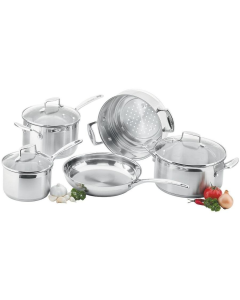 Scanpan Impact 5 Piece Stainless Steel Cookware Set