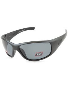 Dirty Dog Ridge Satin Black/Grey Polarised Men's Sports Sunglasses