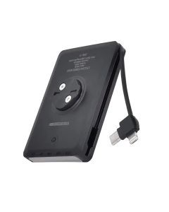 Bike Headlight with Garmin/GoPro Mount USB Rechargeable Black