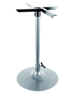 Breha Wineglass Table Leg with Angle Iron Split Top