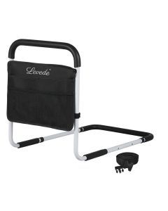 Levede Bed Rail Safety Bed Assist Rail Grab Handrail Adjustable Elderly Antislip