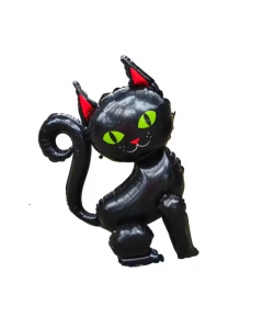 Black Cat Foil Balloons Party Decoration Set (2pcs)