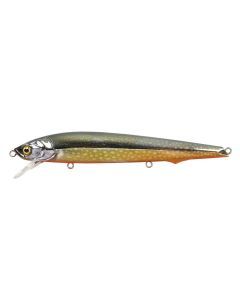 130mm Zerek Defiance Shallow Diving Slow Sinking Jerkbait Lure - Golden Trout