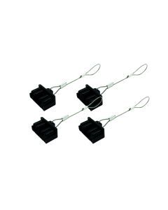 12 Volt Direct Anderson Plug Dust Covers Push In 4 Pack
