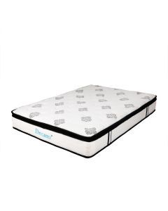 Dreamz Bedding Mattress Spring King Single Premium Bed Top Foam Medium Firm 30cm