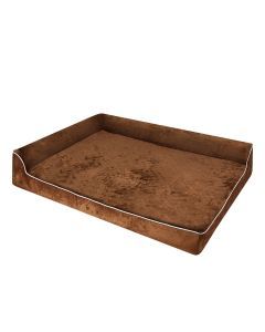 Pawz Orthopedic Dog Bed Memory Foam Cushion Cat Calming Mat Washable M Coffee