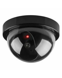Dummy Dome Security Camera - Flashing LED Wireless (Imitation Surveillance)