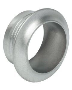 Large Rosette - Matte Nickel (Raised lip)