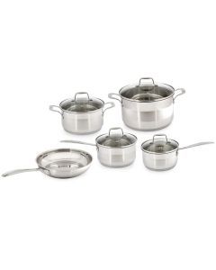 Westinghouse 5 Piece Stainless Steel Pot & Pan Set (WH5P02SS)
