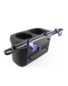 Motorcycle Handlebar Drinking Water Bottle Holder with Storage Bag for Yamaha NMAX XMAX TMAX 300 250 155