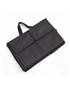 Large-Capacity Collapsible Car Trunk Storage Box Universal Cargo Organizer Black