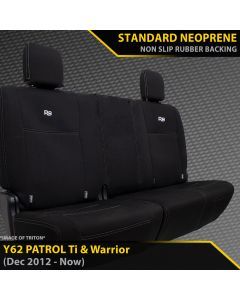 Nissan Patrol Y62 Ti & Warrior GP4 Neoprene 3rd Row Seat Covers