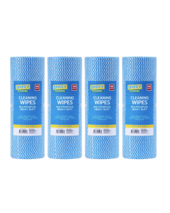 4x 100pk Cleaning Wipes Multipurpose Absorbent Kitchen Dirt Remover