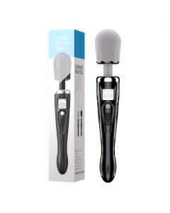 Deluxe Massage Stick – Professional Handheld Massager(Black + Gray)