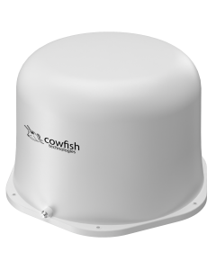Cowfish VanTenna Premium Package- Side Connectors, White