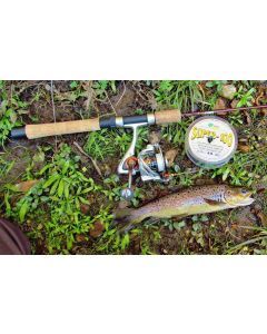 6'6 Okuma Celilo 4-10lb Finesse Spin Rod - 2 Piece Graphite Spinning Fishing Rod