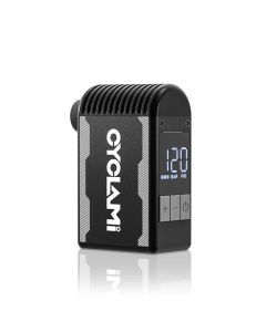 Bike Pump 120 PSI Cordless Air Inflator with Presta Schrader Black