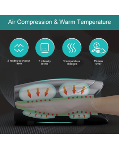 Wireless Electric Hand Massager with Compression
