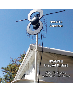 Happy Wanderer HW-DT8 Digital 8 Long Range HDTV Antenna