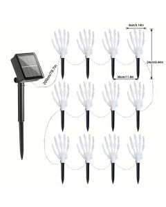 Halloween Skeleton Hand Solar Pathway Lights (12pcs)