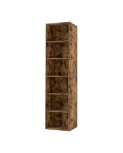 Levede BookShelf Storage Shelves 6 Tier Bookcase Display Unit Organizer Cabinet