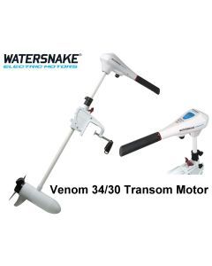 Watersnake Venom SXW 34/30 Transom Mount Electric Motor- 30" Shaft - 34lb Thrust
