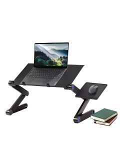 Standing Laptop Desk with Mouse Board