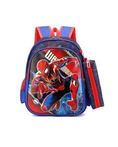 Spider-Man Kids Backpack Large Capacity School Bag