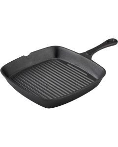 Pyrolux Pyrocast Square Cast Iron Grill/Frying Skillet Pan (25x24cm)