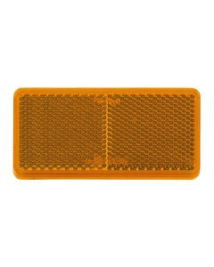 Narva 84051 Amber Retro Reflector with Self Adhesive