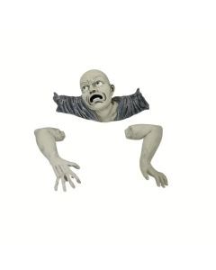 Swamp Zombie Figurine - Creepy Crawling Undead Resin Statue