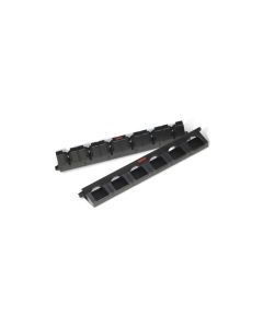 Rapala Lock'n Hold Fishing Rod Rack -6 Hole Fishing Rod Holder with Locking Jaws