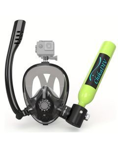 Diving Set with 0.5L Tank and Camera Mount
