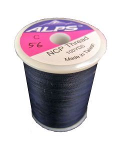 Alps 100yds of Deep Blue Rod Wrapping Thread - Size C (0.2mm) Rod Binding Cotton