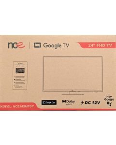 NCE 24" Google Smart TV With Intelligent Remote
