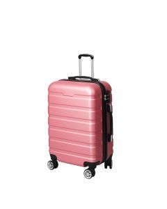 Slimbridge 28"Luggage Case Suitcase Travel Packing TSA Lock Hard Shell Rose Gold