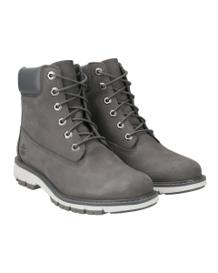 Timberland Womens Lucia Way 6 Inch Waterproof Boots - Mid Grey Nubuck