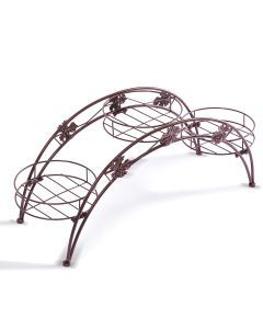 Levede Plant Stand Outdoor Indoor Metal Flower Pots Rack Corner Planter Shelf