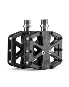 Ultra-Light T700 Carbon Fiber Bicycle Pedals 3-Bearing Black