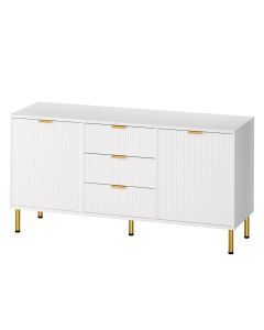 Levede Buffet Sideboard Pantry Cupboard Cabinet Storage Shelves 3 Drawer 2 Door