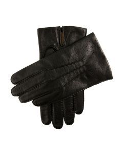 DENTS Mens Kent Perforated Leather Gloves With 3-Point Stitch Detail & Palm Vent