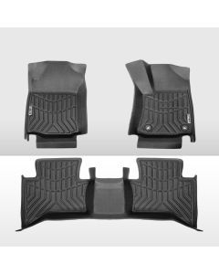 KIWI MASTER 3D TPE Car Floor Mats Fit Toyota Hilux Dual Cab Auto MY 2016 - NEW