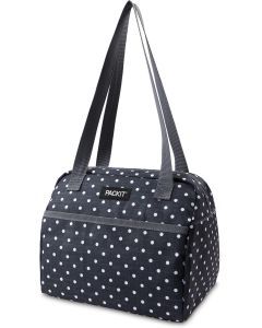 PACKIT Hampton Chiller Insulated Lunch Bag - Polka Dot (Picnic Food Storage)
