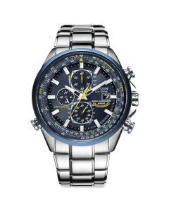 Men's Quartz Watch Waterproof Stainless Steel (White Steel strip)