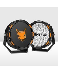 Iconic Series Pair 9inch Osram LED Driving Light 1Lux @1,442m 18,672Lumens