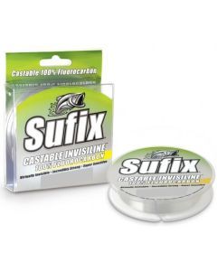 100yd Spool of 14lb Sufix Castable Invisiline 100% Fluorocarbon Fishing Line