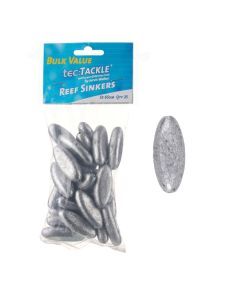 25 Pack of Jarvis Walker 65g Reef Bean Sinkers
