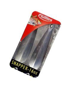 Gillies 16oz Snapper Sinker Mould - Makes 2 Snapper Sinkers at a Time