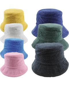 Aussie Terry Towelling Bucket Hat - Retro Lad Cap for Fishing/Camping